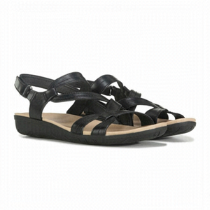 Bare Traps Jadra Sandals Criss Cross Detail Size 6M Colour Black